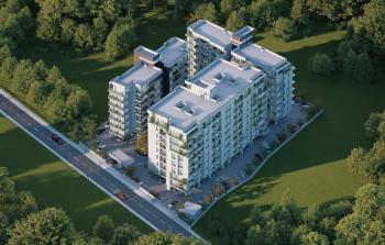 Kıbrıs Lefkoşa Minareliköy de Havuzlu Sitede Satılık Ödeme Planlı 1+1 Daireler