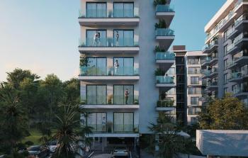 Kıbrıs Lefkoşa Minareliköy de Havuzlu Sitede Satılık Ödeme Planlı 1+1 Daireler