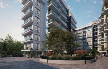 Kıbrıs Lefkoşa Minareliköy de Havuzlu Sitede Satılık Ödeme Planlı 1+1 Daireler