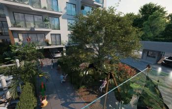 Kıbrıs Lefkoşa Minareliköy de Havuzlu Sitede Satılık Ödeme Planlı 1+1 Daireler