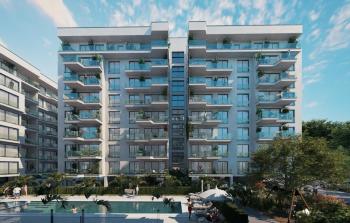 Kıbrıs Lefkoşa Minareliköy de Havuzlu Sitede Satılık Ödeme Planlı 1+1 Daireler