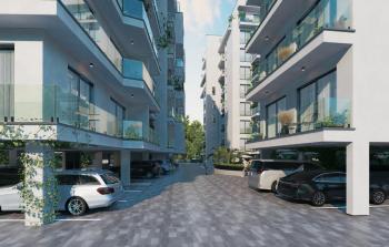 Kıbrıs Lefkoşa Minareliköy de Havuzlu Sitede Satılık Ödeme Planlı 1+1 Daireler