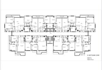 Kıbrıs Lefkoşa Minareliköy de Havuzlu Sitede Satılık Ödeme Planlı 1+1 Daireler