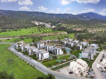 GİRNE BAHÇELİ BÖLGESİNDE DENİZ KENARI 2 + 1 DUBLEX VİLLA