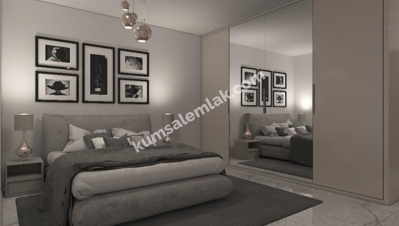 GİRNE KARAAĞAÇ BÖLGESİNDE PROJE İÇERİSİNDE 1 + 0 STÜDYO DAİRELER 