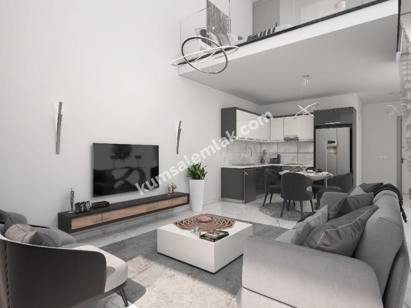 GİRNE KARAAĞAÇ BÖLGESİNDE PROJE İÇERİSİNDE 1 + 1 DAİRELER