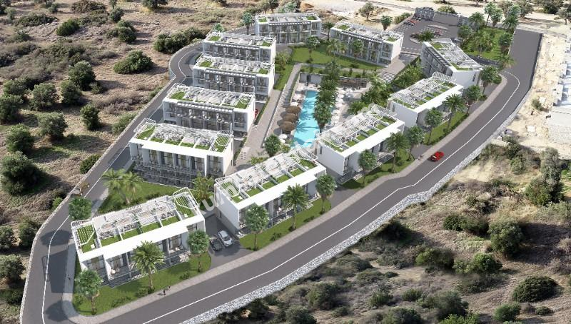 GİRNE KARAAĞAÇ BÖLGESİNDE PROJE İÇERİSİNDE 2 + 1 DAİRELER