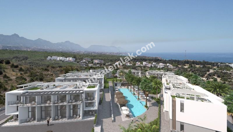 GİRNE KARAAĞAÇ BÖLGESİNDE PROJE İÇERİSİNDE 2 + 1 DAİRELER