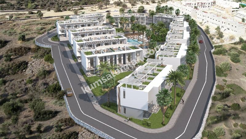 GİRNE KARAAĞAÇ BÖLGESİNDE PROJE İÇERİSİNDE 2 + 1 DAİRELER