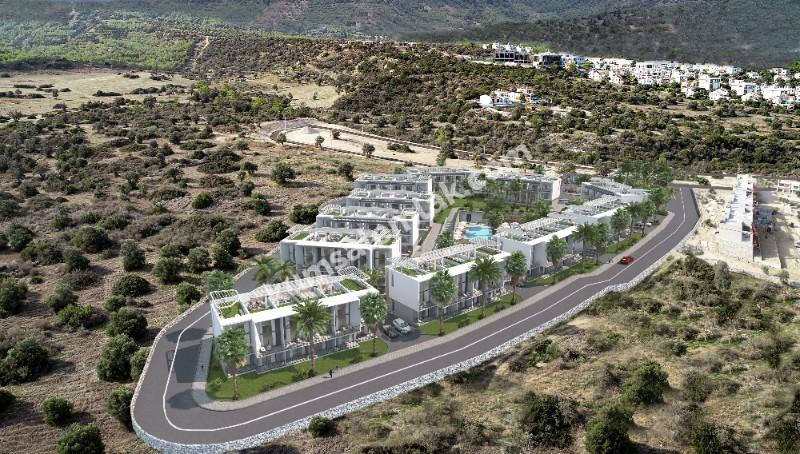GİRNE KARAAĞAÇ BÖLGESİNDE PROJE İÇERİSİNDE 2 + 1 DAİRELER