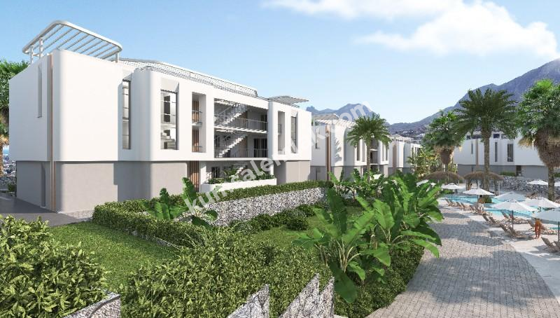 GİRNE KARAAĞAÇ BÖLGESİNDE PROJE İÇERİSİNDE 2 + 1 DAİRELER