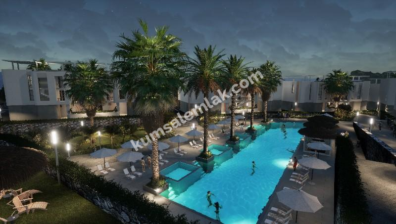 GİRNE KARAAĞAÇ BÖLGESİNDE PROJE İÇERİSİNDE 2 + 1 DAİRELER