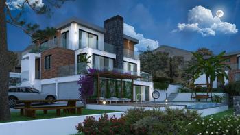 Kıbrıs Girne Çatalköy Bölgesinnde  950 m2 Arsa İçersinde Türk Koçanlı  Satılık Lüx 4+1 Deniz Manzaralı Villa 