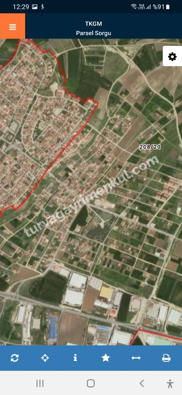 DEĞİRMENKÖYDE 3 KAT KONUT İMARLI SATILIK ARSA 