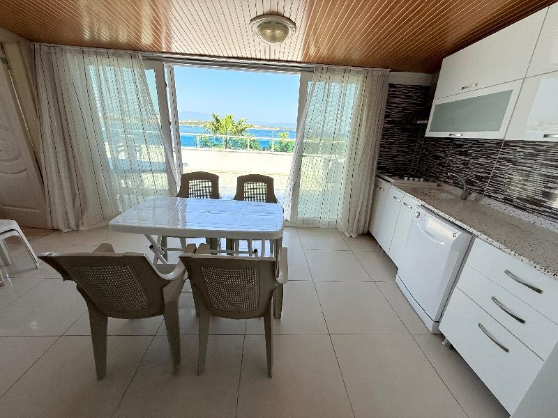 DİDİM de FUL DENİZ MANZARALI EMSALSİZ 3+1 DAİRE