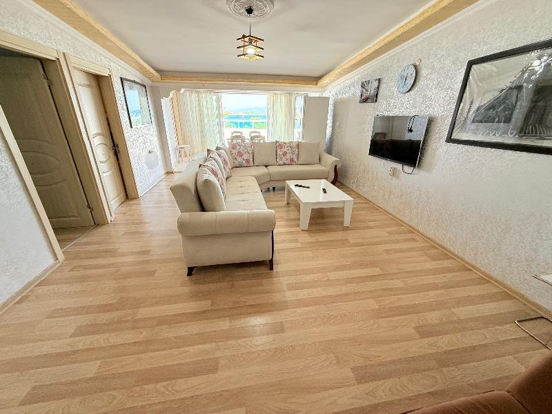 DİDİM de FUL DENİZ MANZARALI EMSALSİZ 3+1 DAİRE