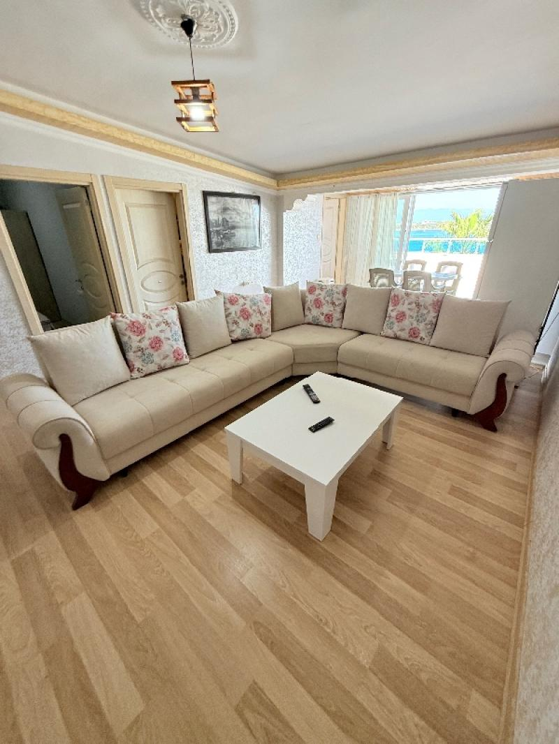 DİDİM de FUL DENİZ MANZARALI EMSALSİZ 3+1 DAİRE