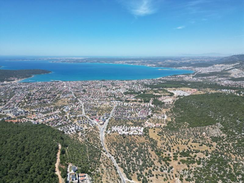 DİDİM de DENİZE 850mt 300m2 VİLLA ARSASI