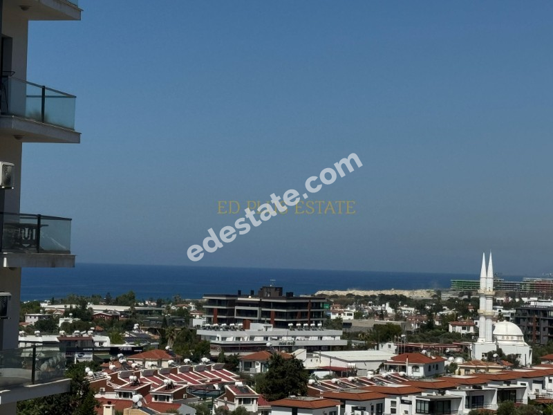 Girne Emtan Towers'da Deniz Manzaralı Full YENİ Eşyalı 2+1 YENİ Daire