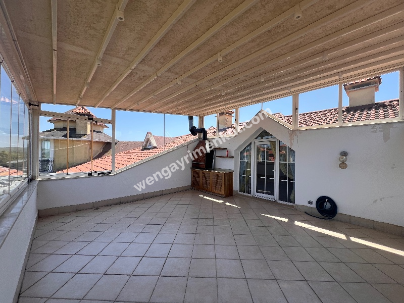 GREENHİLL’DE VILLA TADINDA,DOGAYLA İÇ İÇE LÜKS DUBLEKS 4+2 DAİRE
