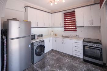 didim akbukte uslu sahiline yakın denız manzaralı 2+1 daire 