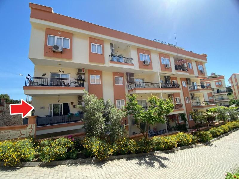 dıdımde yüzme havuzlu sıtede satılık 3+1 ara kat daire 