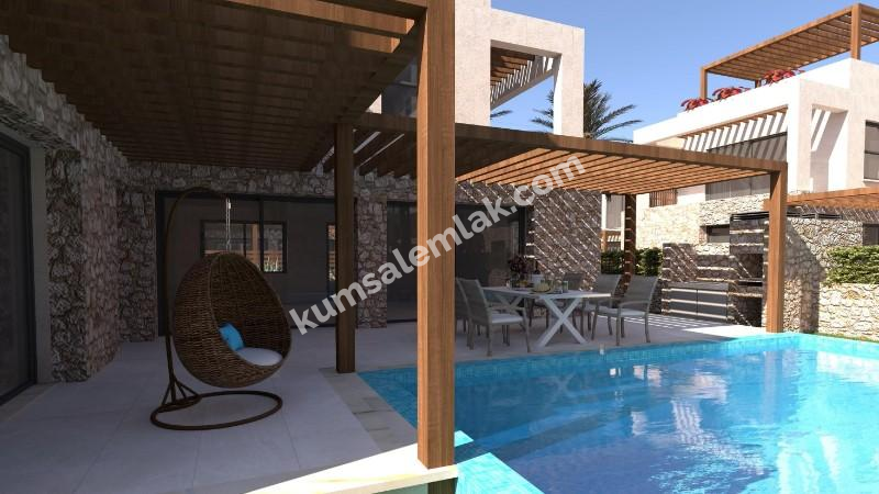 MAĞUSA ÖTÜKENTDE PROJESİ İLE BİRLİKTE SATILIK ARAZİ  
