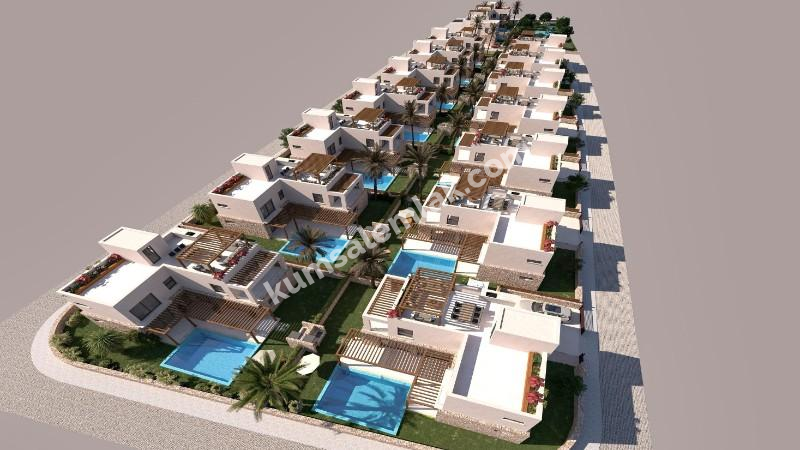 MAĞUSA ÖTÜKENTDE PROJESİ İLE BİRLİKTE SATILIK ARAZİ  