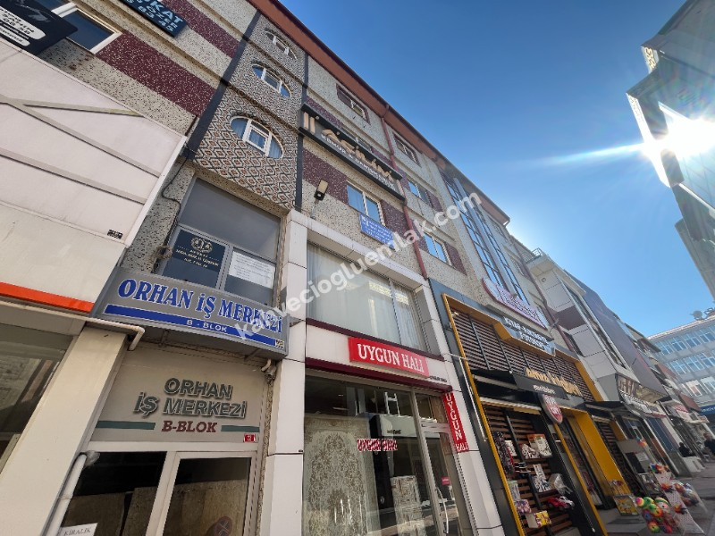 KAHVECİOĞLU EMLAK'DAN BANKALAR CAD KİRALIK BÜRO