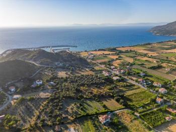 MUĞLA DATÇA KARAKÖYDE SATILIK TARLA EV VE AHIR