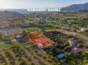 MUĞLA DATÇA KARAKÖYDE SATILIK TARLA EV VE AHIR