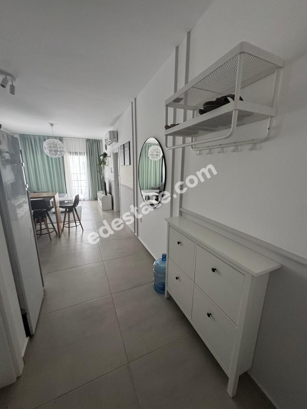 İskele Long Beach Ceasars Resort'de Full Eşyalı Kiralık 1+1 YENİ Daire