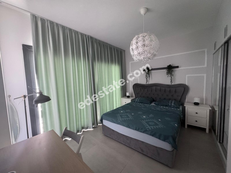 İskele Long Beach Ceasars Resort'de Full Eşyalı Kiralık 1+1 YENİ Daire