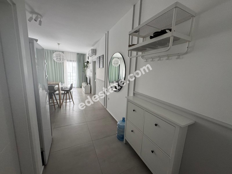 İskele Long Beach Ceasars Resort'de Full Eşyalı Kiralık 1+1 YENİ Daire