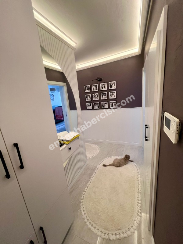 EMLAK HABERCİSİ 'NDEN MUDANYA HALİTPAŞA'DA OTOPARKLI SİTEDE İÇİ FULL YAPILI GENİŞ 2+1 DAİRE