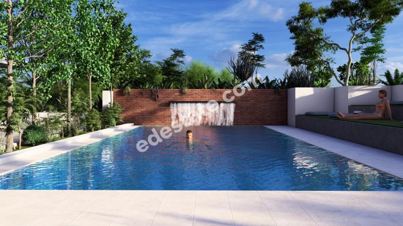 Lefkoşa Hamitköy'de 30 Ay FAİZSİZ Şirkete Ödemeli Havuzlu Sitede Satılık 2+1 Daireler