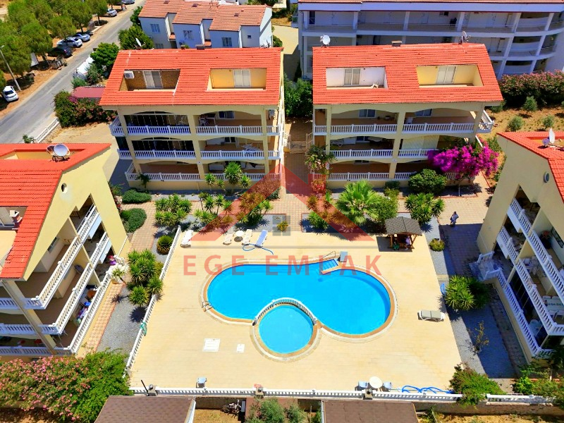 Akbük'ün Kalbinde Havuz Cepheli 2+1 Eşyalı Yazlık