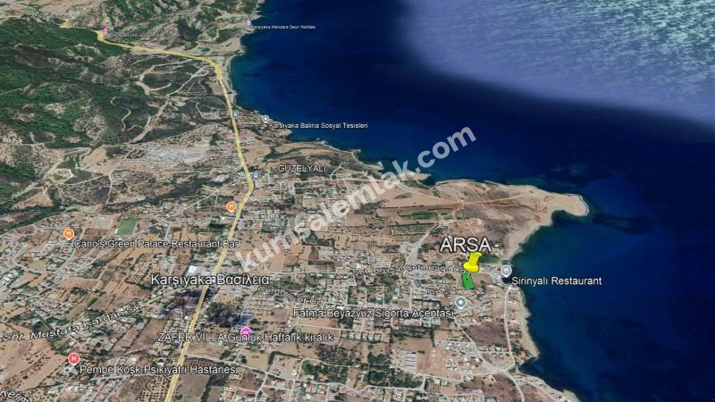 GİRNE KARŞIYAKA BÖLGESİNDE PROJESİ İLE BİRLİKTE SATILIK ARSA - 0533 880 0085
