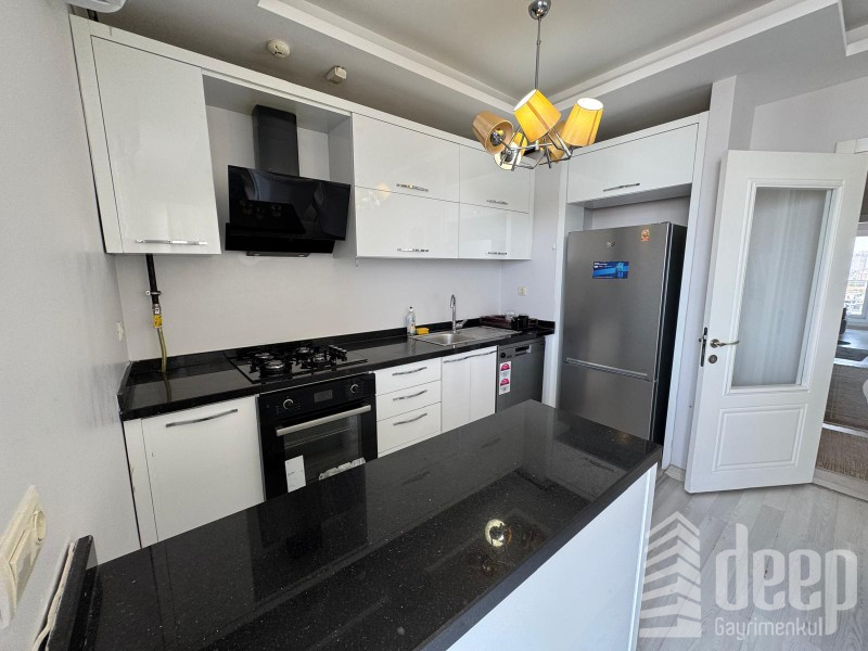 DEEP'TEN DENİZ VE DAĞ MANZARALI HAVUZLU 2,5+1 DAİRE