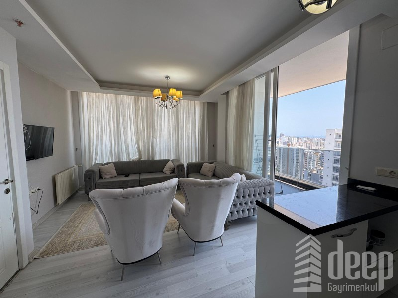 DEEP'TEN DENİZ VE DAĞ MANZARALI HAVUZLU 2,5+1 DAİRE