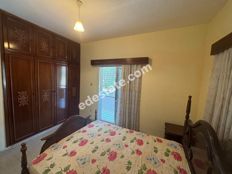 Girne Boğaz Bölgesinde Eşyalı Kiralık 3+1 Daire