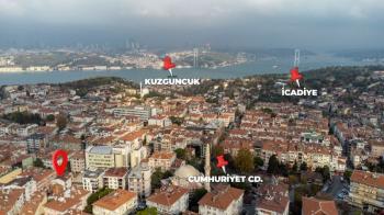 ÜSKÜDAR FISTIKAĞACI'NDA METROYA YAKIN GENİŞ 3,5+1 LÜKS TERS DUBLEKS
