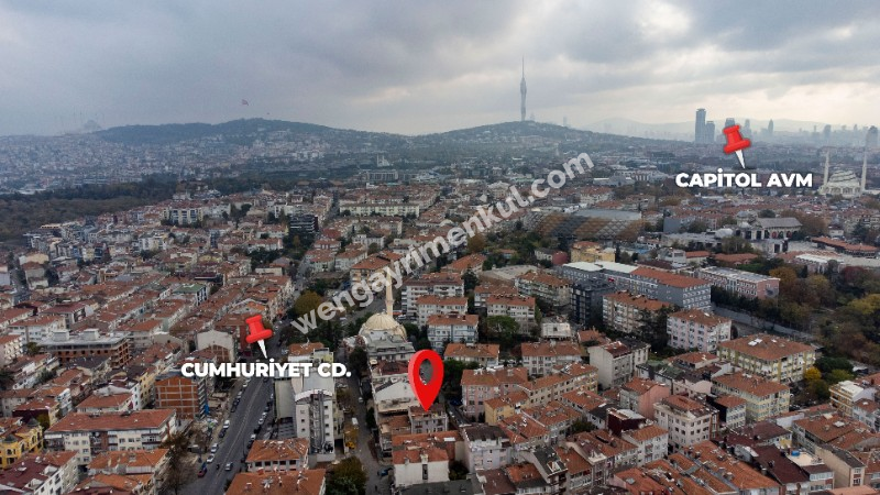 ÜSKÜDAR FISTIKAĞACI'NDA METROYA YAKIN GENİŞ 3,5+1 LÜKS TERS DUBLEKS