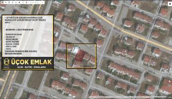 AFYON ÜÇOK EMLAKTAN OSMANGAZİ MAH SATILIK 301M² ARSA