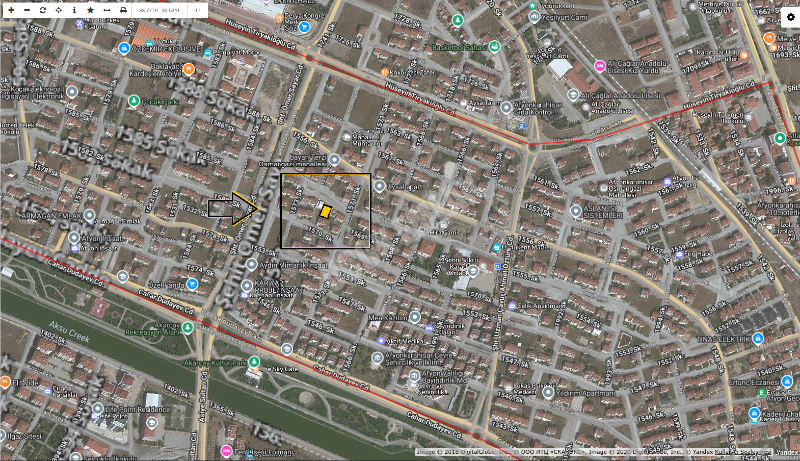 AFYON ÜÇOK EMLAKTAN OSMANGAZİ MAH SATILIK 301M² ARSA