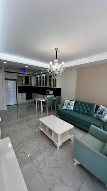 DEEP'TEN GENİŞ, FERAH OTURUMLU, EŞYALI 2+1 DAİRE