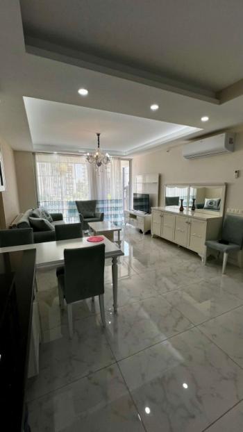 DEEP'TEN GENİŞ, FERAH OTURUMLU, EŞYALI 2+1 DAİRE