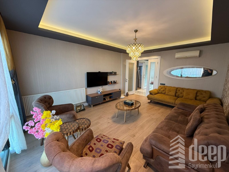 DEEP'TEN GENİŞ OTURUMLU LÜKS 3+1 DAİRE