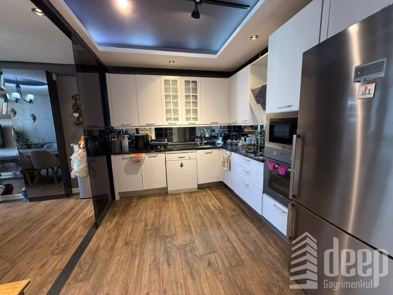 DEEP'TEN GENİŞ OTURUMLU LÜKS 3+1 DAİRE