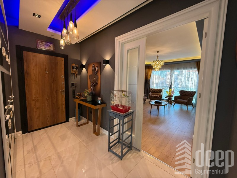 DEEP'TEN GENİŞ OTURUMLU LÜKS 3+1 DAİRE